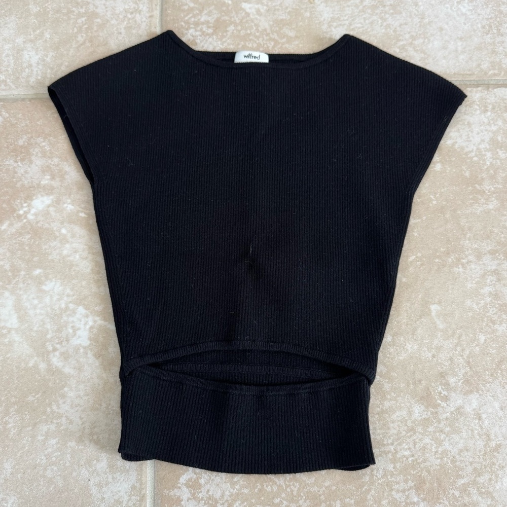 Black Wilfred Top
